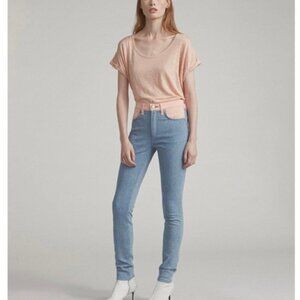 Rag & Bone Phila Jean Blue Pink‎ Size 28